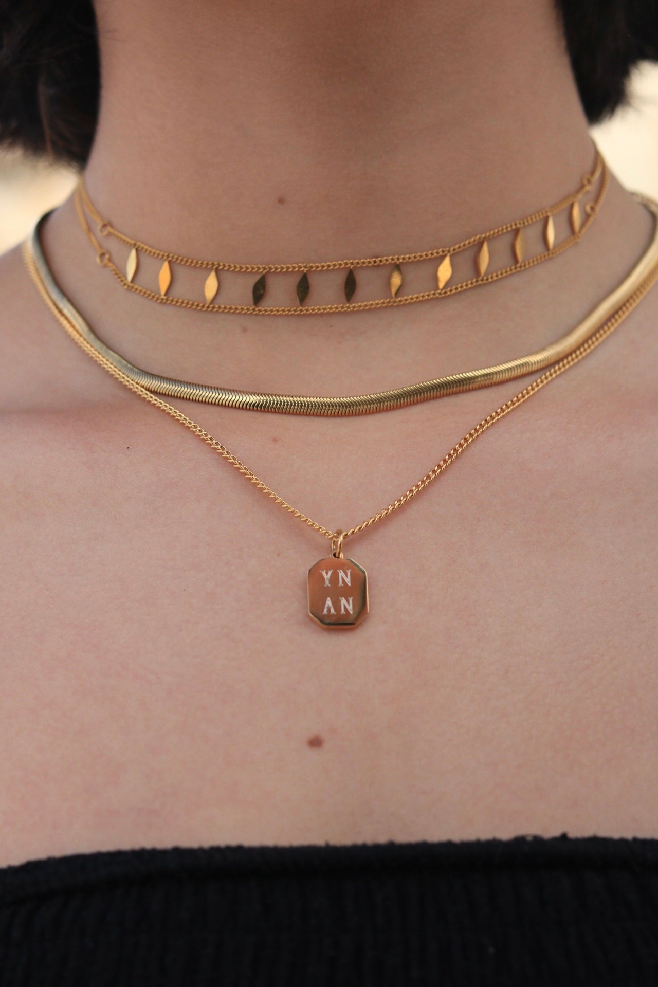 POUZE NECKLACE (Personalizable)